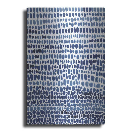 Luxe Metal Art 'Blue Progression II' by Tim O'Toole, Metal Wall Art