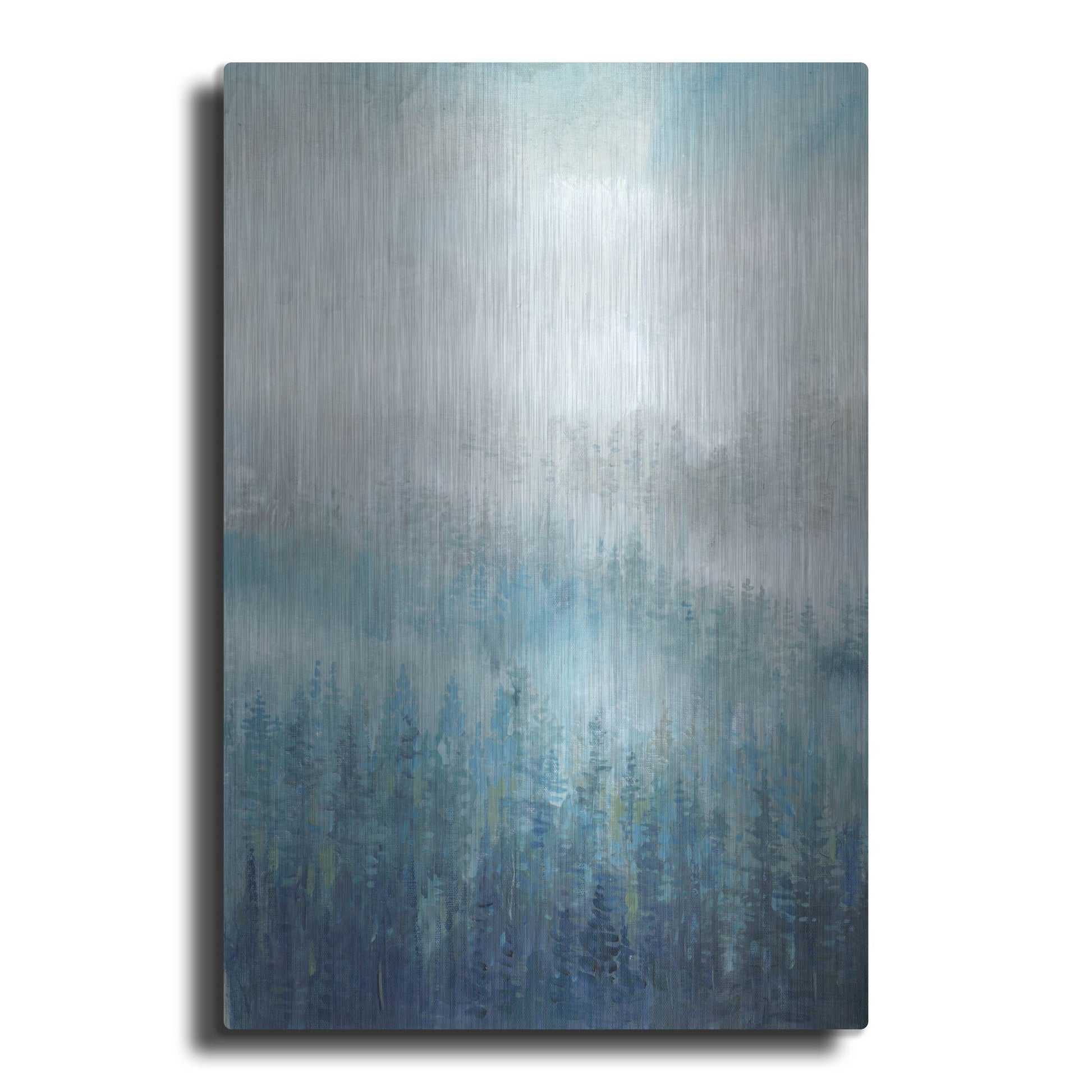 Luxe Metal Art 'Above the Mist I' by Tim O'Toole, Metal Wall Art