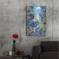 Luxe Metal Art 'Garden Blues I' by Tim O'Toole, Metal Wall Art,24x36