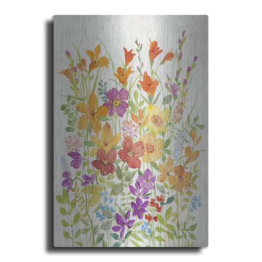 Luxe Metal Art 'Hot Summer Mix I' by Tim O'Toole, Metal Wall Art