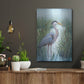 Luxe Metal Art 'Marsh Heron I' by Tim O'Toole, Metal Wall Art,12x16