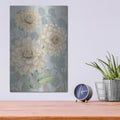 'Trois Fleurs III' by Tim O'Toole – Metal Wall Art, 12x16 room view
