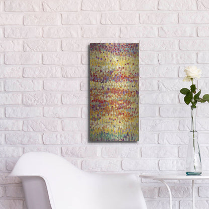 Luxe Metal Art 'Tulips in Bloom II' by Tim O'Toole, Metal Wall Art,12x24