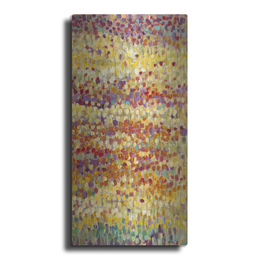 Luxe Metal Art 'Tulips in Bloom II' by Tim O'Toole, Metal Wall Art