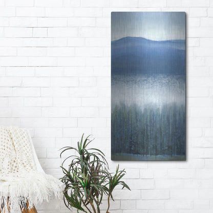 Luxe Metal Art 'Valley Fog II' by Tim O'Toole, Metal Wall Art,24x48