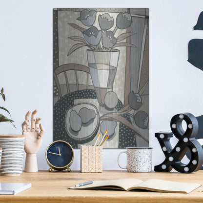 Luxe Metal Art 'Table Top II' by Tim O'Toole, Metal Wall Art,12x16