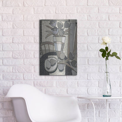 Luxe Metal Art 'Table Top II' by Tim O'Toole, Metal Wall Art,16x24