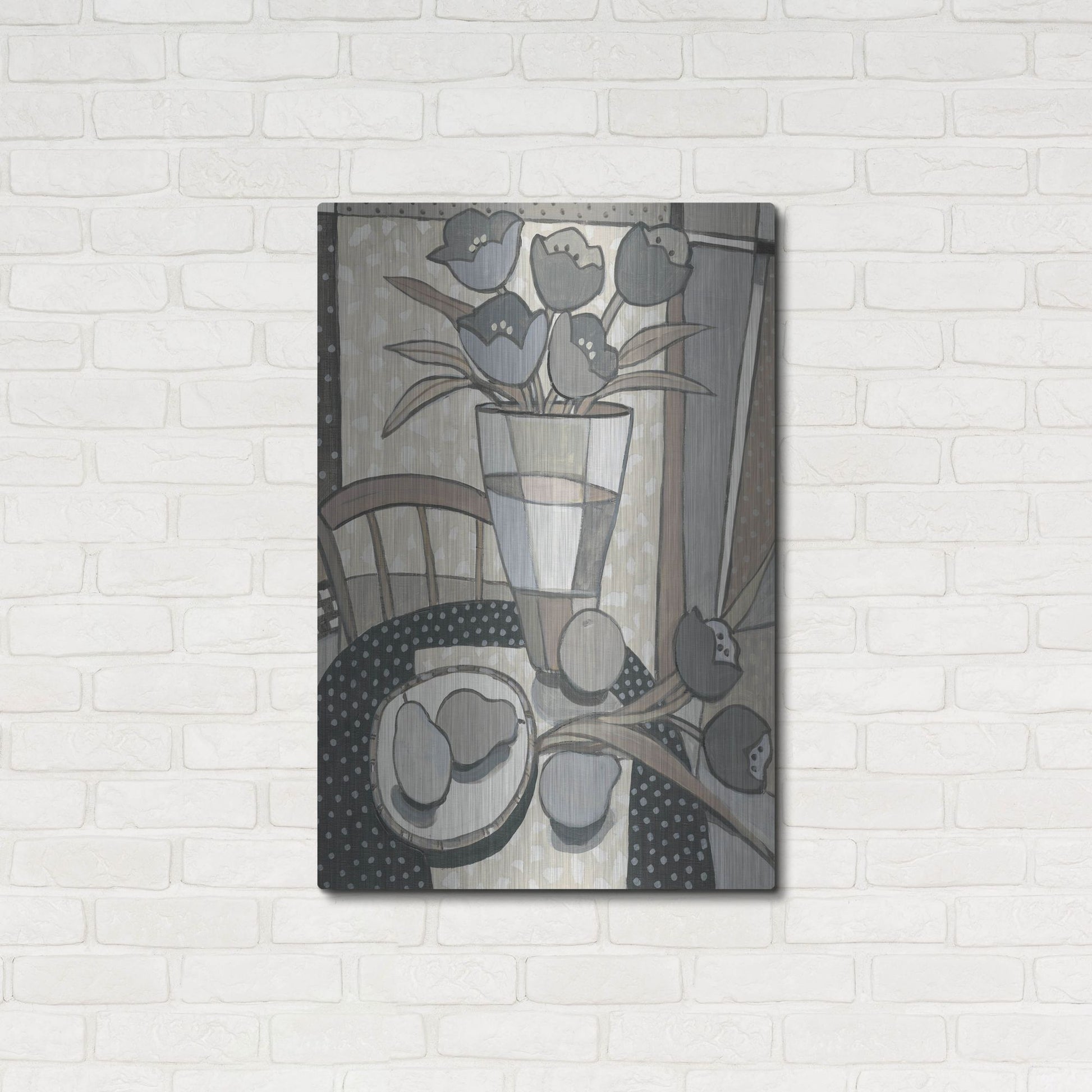 Luxe Metal Art 'Table Top II' by Tim O'Toole, Metal Wall Art,24x36