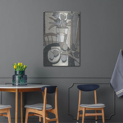 Luxe Metal Art 'Table Top II' by Tim O'Toole, Metal Wall Art,24x36