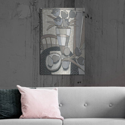 Luxe Metal Art 'Table Top II' by Tim O'Toole, Metal Wall Art,24x36