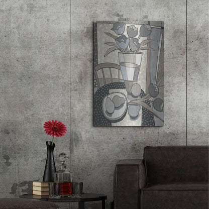 Luxe Metal Art 'Table Top II' by Tim O'Toole, Metal Wall Art,24x36