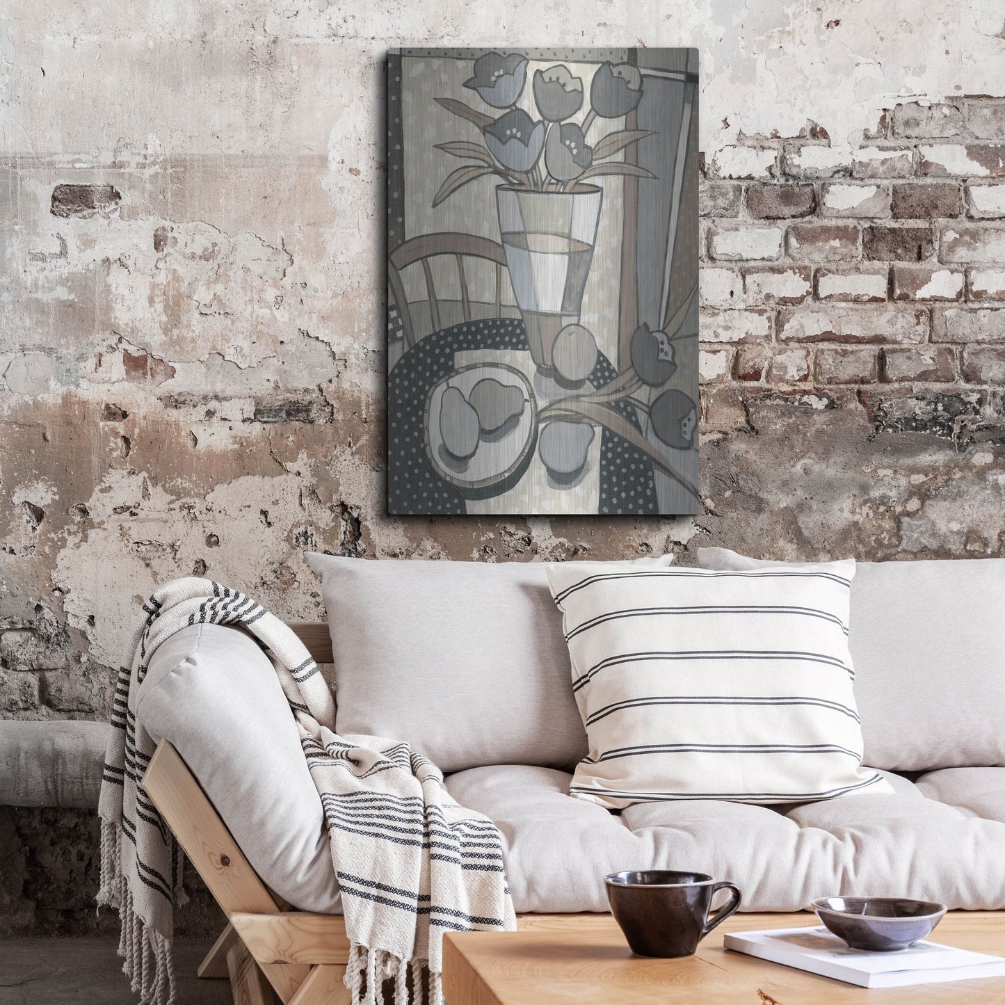 Luxe Metal Art 'Table Top II' by Tim O'Toole, Metal Wall Art,24x36