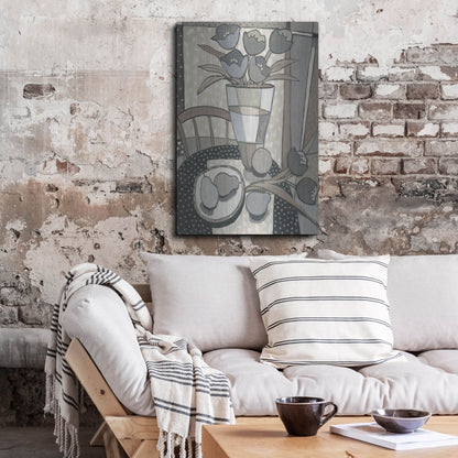 Luxe Metal Art 'Table Top II' by Tim O'Toole, Metal Wall Art,24x36