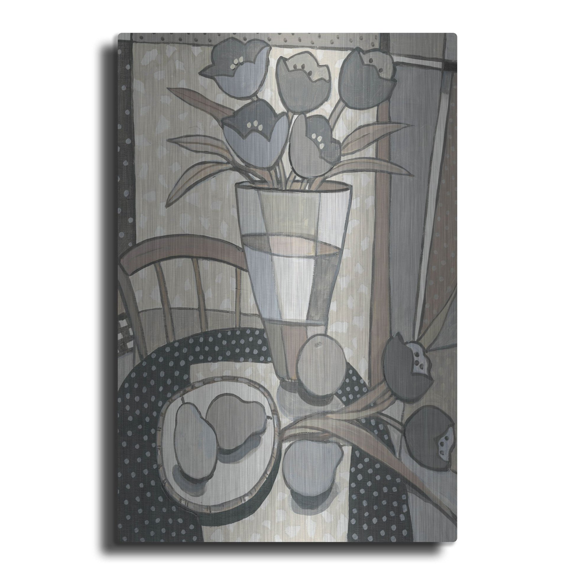 Luxe Metal Art 'Table Top II' by Tim O'Toole, Metal Wall Art