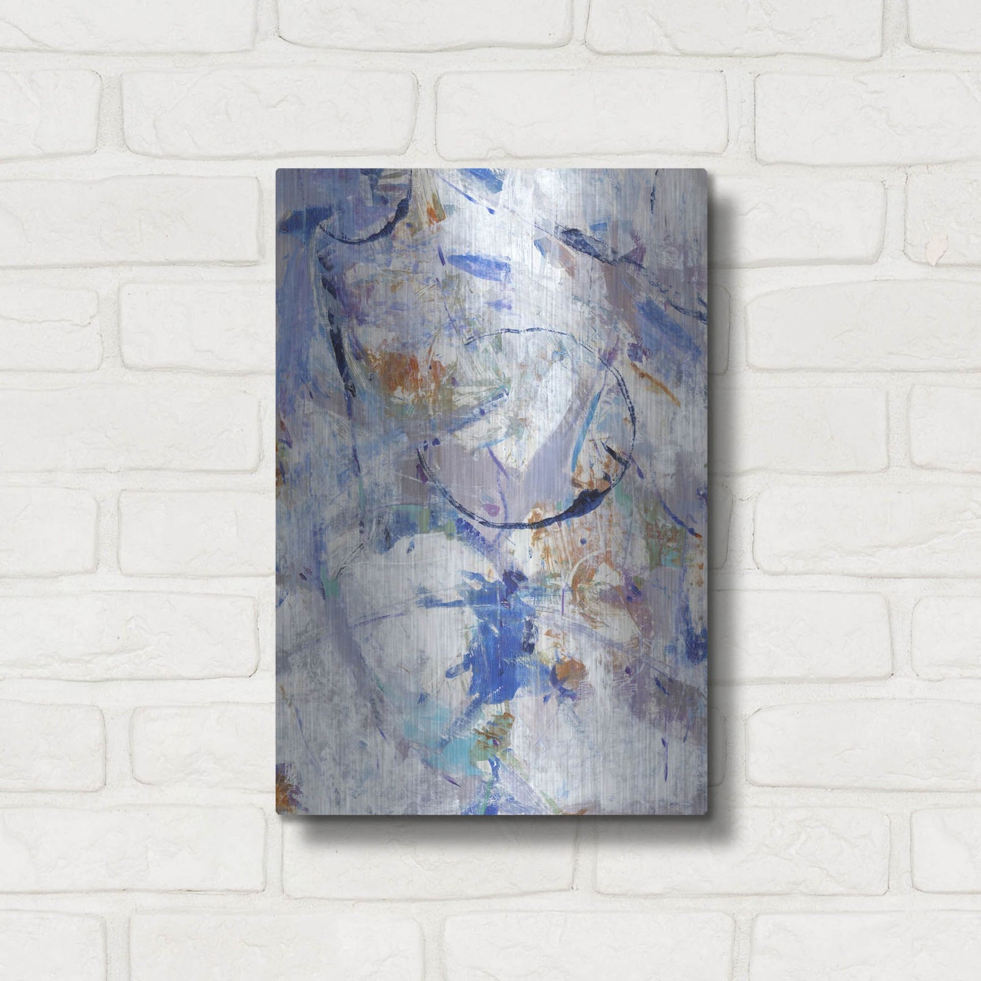 Luxe Metal Art 'Bounce I' by Tim O'Toole, Metal Wall Art,12x16