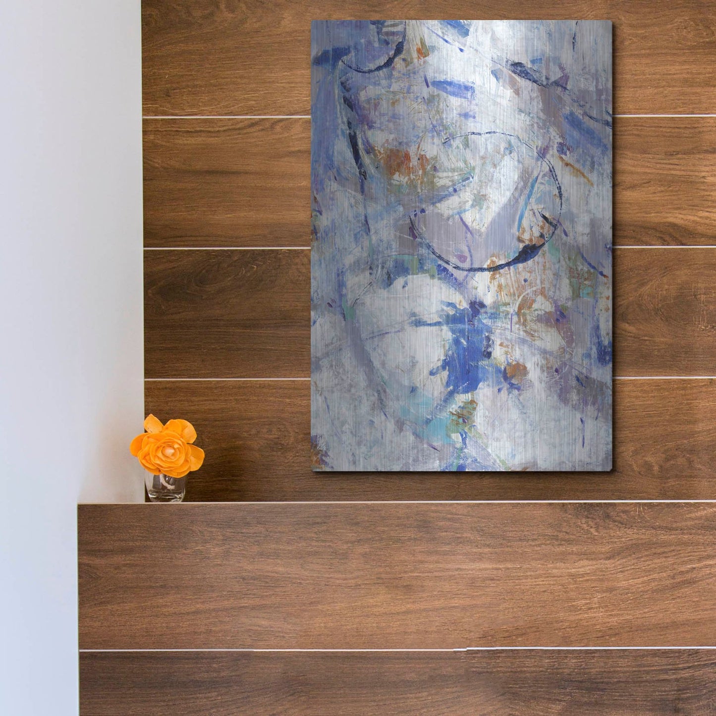 Luxe Metal Art 'Bounce I' by Tim O'Toole, Metal Wall Art,12x16