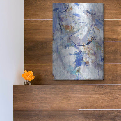 Luxe Metal Art 'Bounce I' by Tim O'Toole, Metal Wall Art,12x16