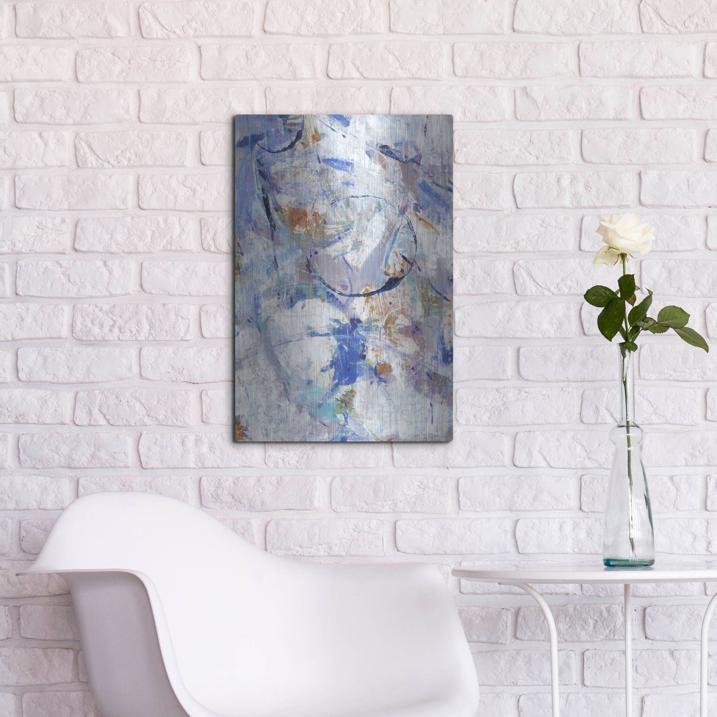 Luxe Metal Art 'Bounce I' by Tim O'Toole, Metal Wall Art,16x24