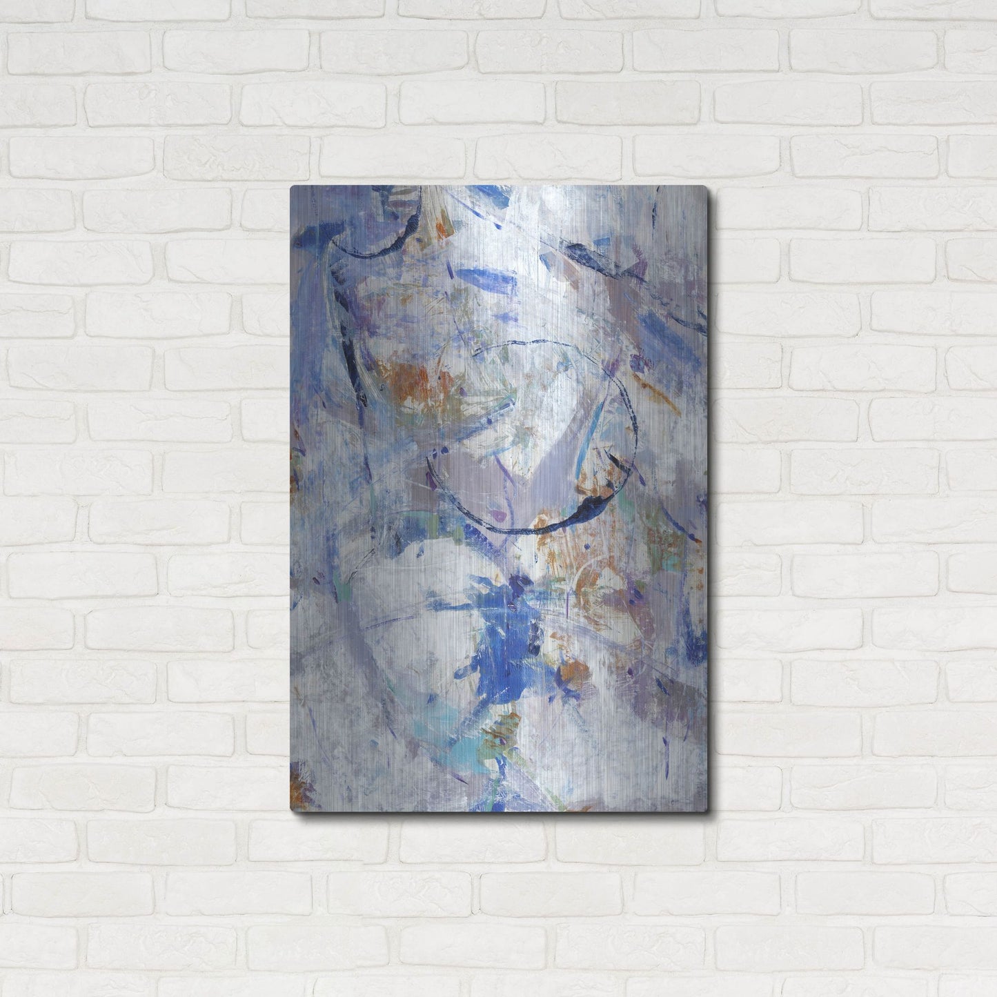 Luxe Metal Art 'Bounce I' by Tim O'Toole, Metal Wall Art,24x36