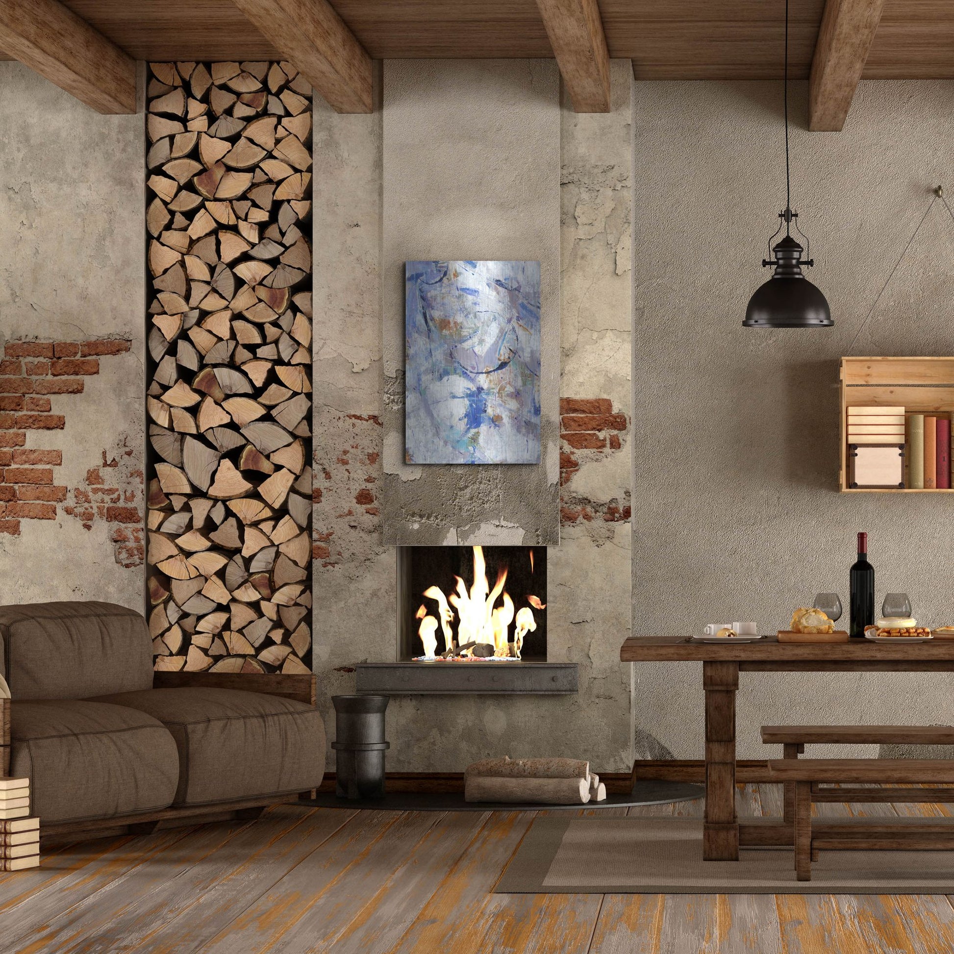 Luxe Metal Art 'Bounce I' by Tim O'Toole, Metal Wall Art,24x36