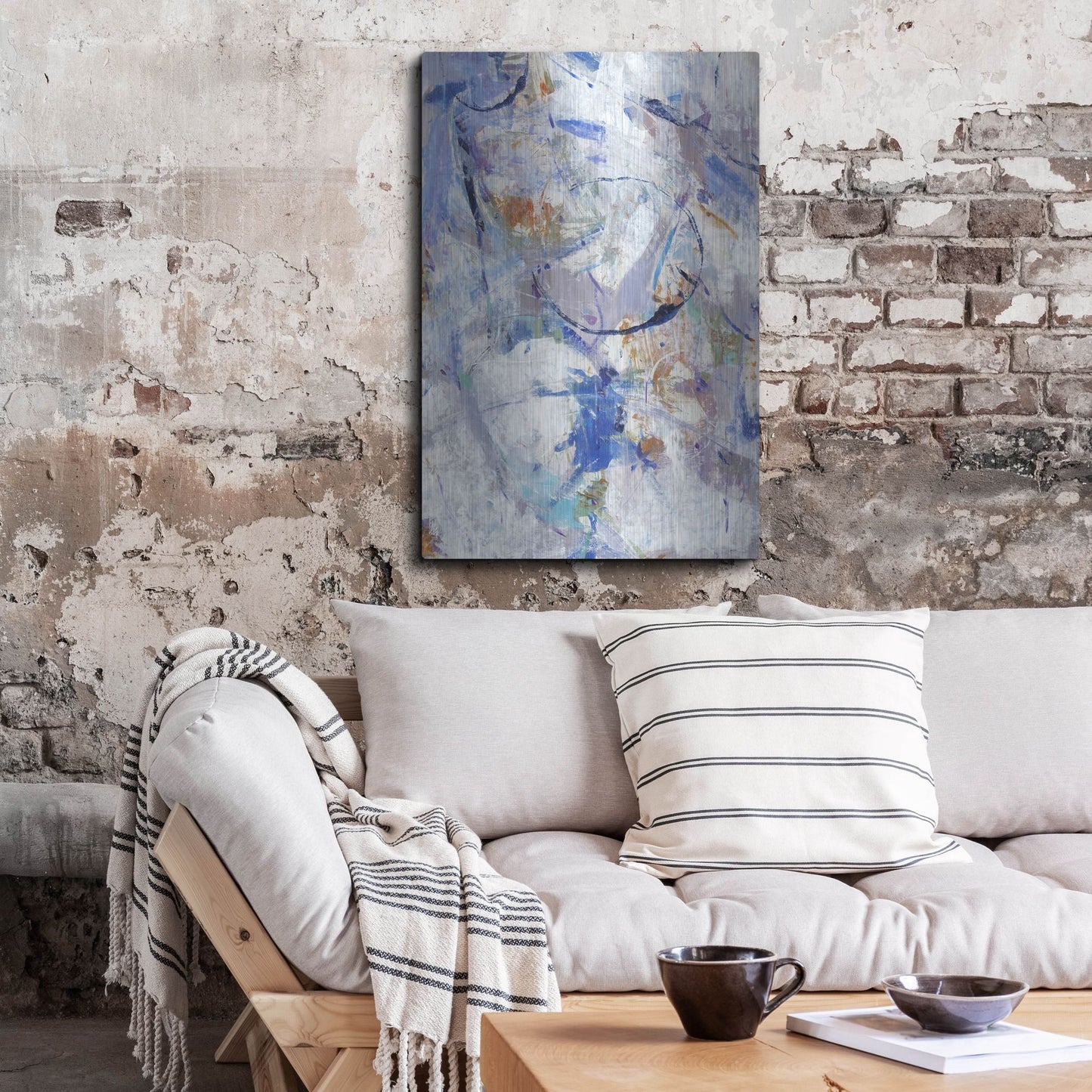 Luxe Metal Art 'Bounce I' by Tim O'Toole, Metal Wall Art,24x36