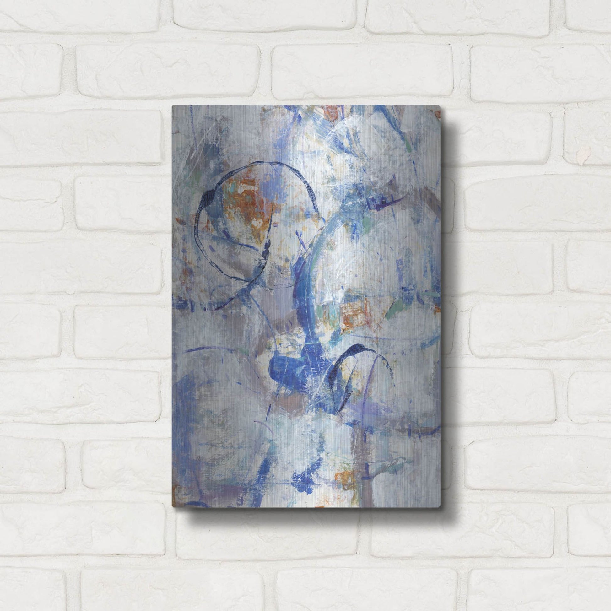 Luxe Metal Art 'Bounce II' by Tim O'Toole, Metal Wall Art,12x16