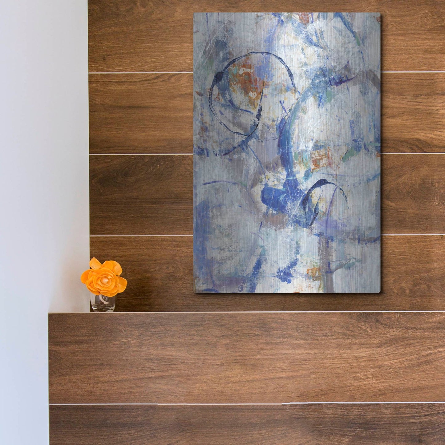 Luxe Metal Art 'Bounce II' by Tim O'Toole, Metal Wall Art,12x16