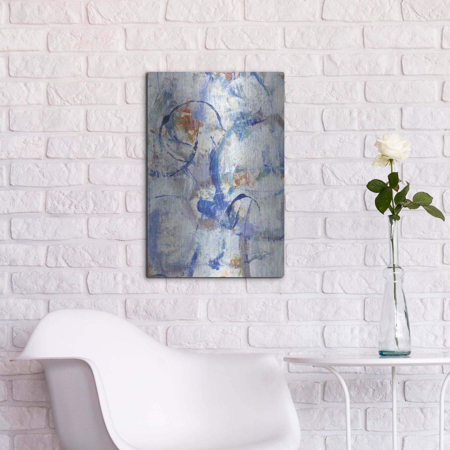 Luxe Metal Art 'Bounce II' by Tim O'Toole, Metal Wall Art,16x24