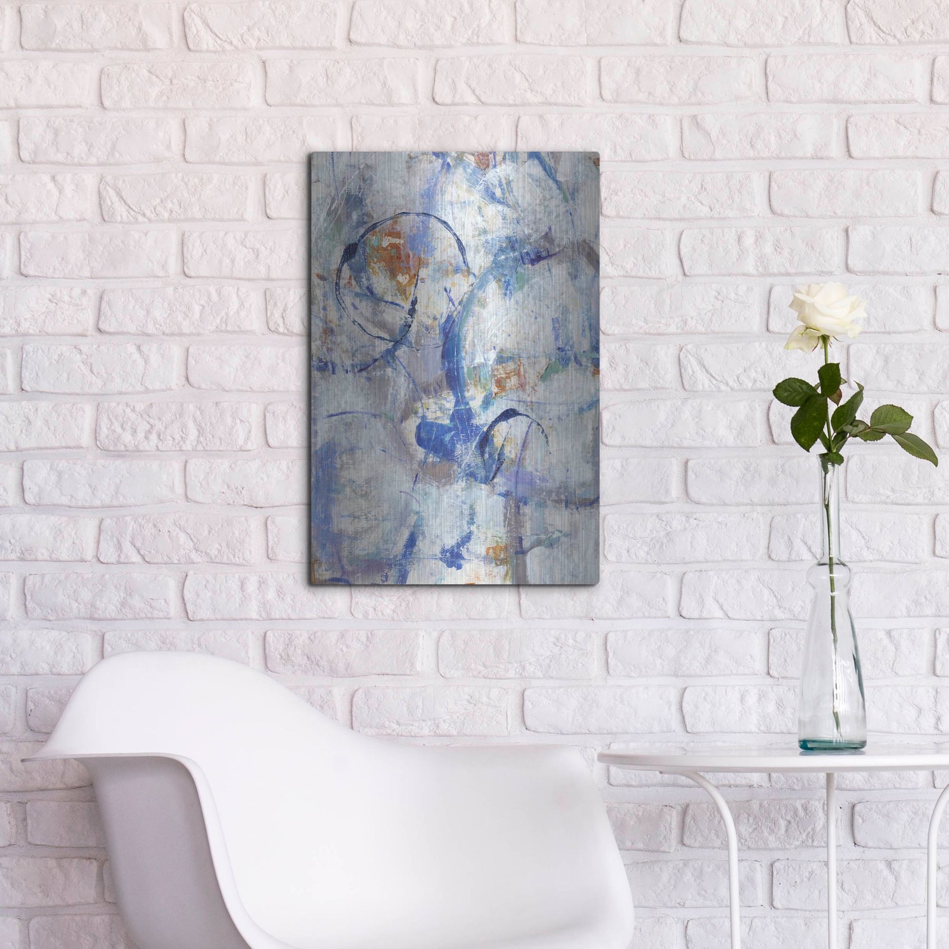 Luxe Metal Art 'Bounce II' by Tim O'Toole, Metal Wall Art,16x24