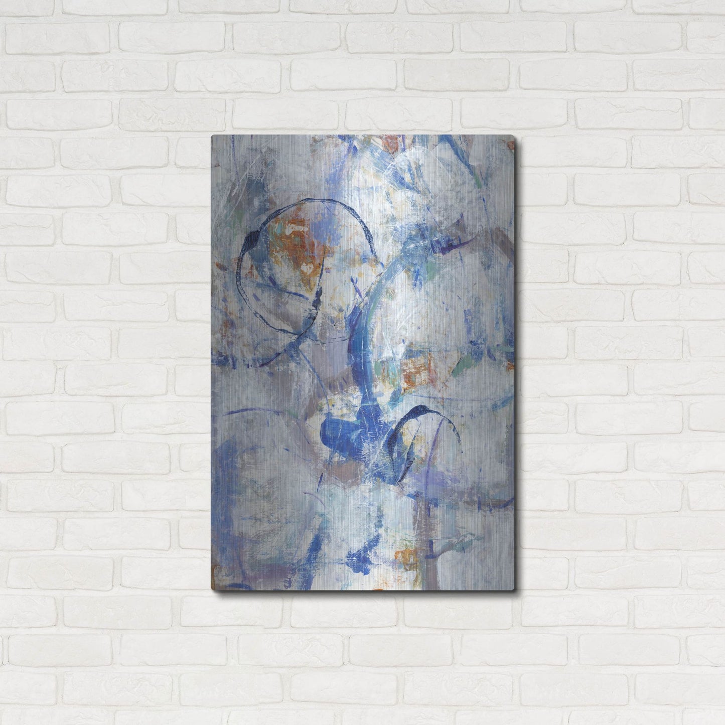 Luxe Metal Art 'Bounce II' by Tim O'Toole, Metal Wall Art,24x36