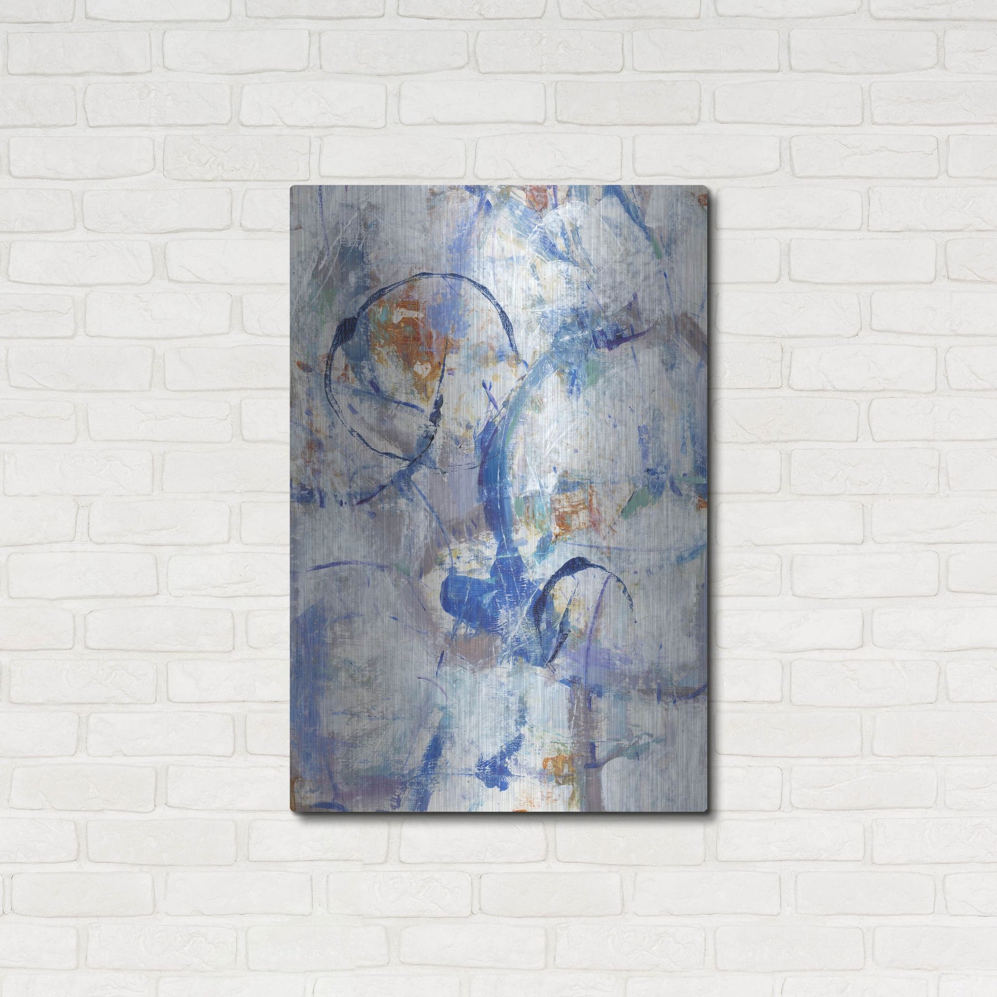 Luxe Metal Art 'Bounce II' by Tim O'Toole, Metal Wall Art,24x36