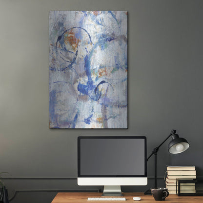 Luxe Metal Art 'Bounce II' by Tim O'Toole, Metal Wall Art,24x36