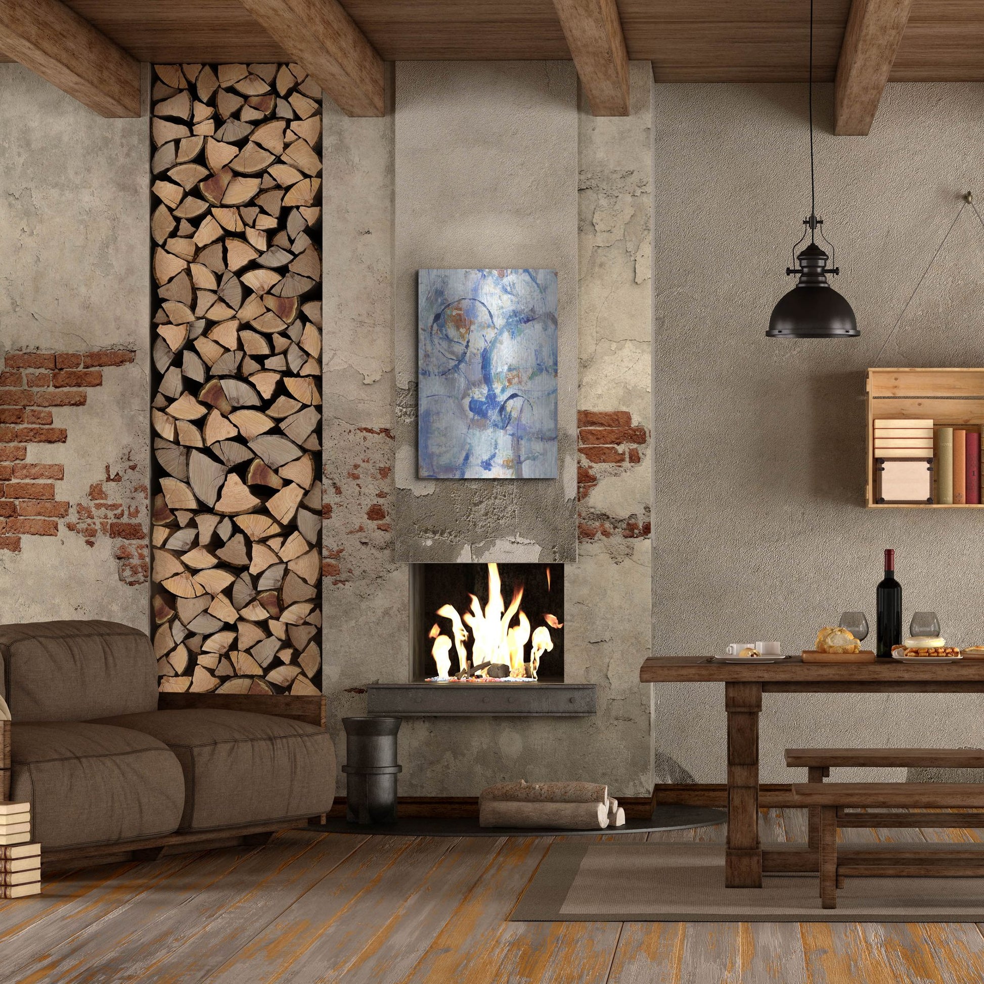 Luxe Metal Art 'Bounce II' by Tim O'Toole, Metal Wall Art,24x36