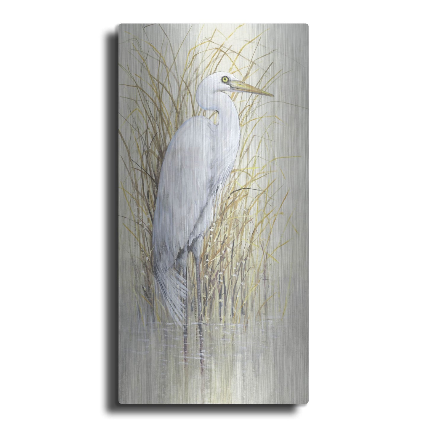 Luxe Metal Art 'Wading I' by Tim O'Toole, Metal Wall Art