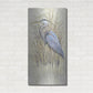 Luxe Metal Art 'Wading II' by Tim O'Toole, Metal Wall Art,24x48