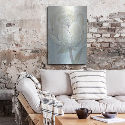 Luxe Metal Art 'English Rose I' by Tim O'Toole, Metal Wall Art,24x36