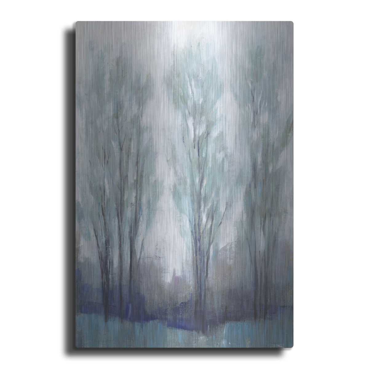Luxe Metal Art 'Through the Clearing I' by Tim O'Toole, Metal Wall Art