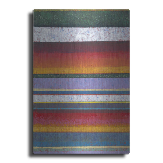 Luxe Metal Art 'Tulip Fields II' by Tim O'Toole, Metal Wall Art