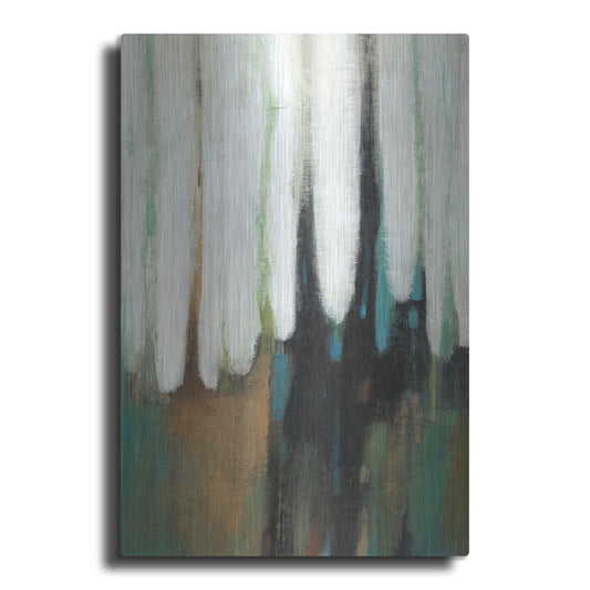 Luxe Metal Art 'Falling Colors I' by Tim O'Toole, Metal Wall Art