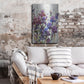 Luxe Metal Art 'Iris Blooming I' by Tim O'Toole, Metal Wall Art,24x36