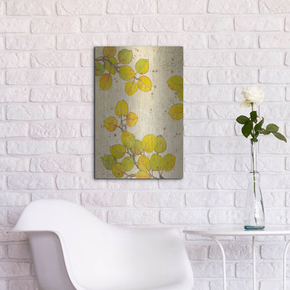 Luxe Metal Art 'Turning I' by Tim O'Toole, Metal Wall Art,16x24