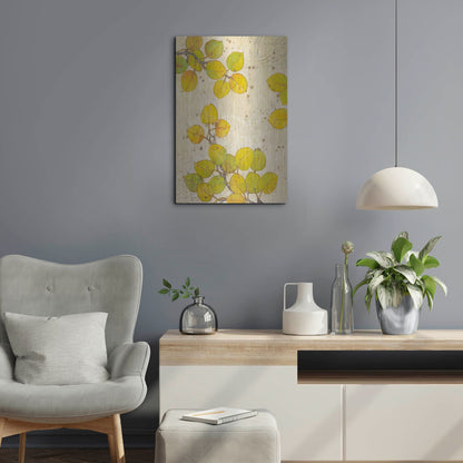 Luxe Metal Art 'Turning I' by Tim O'Toole, Metal Wall Art,16x24