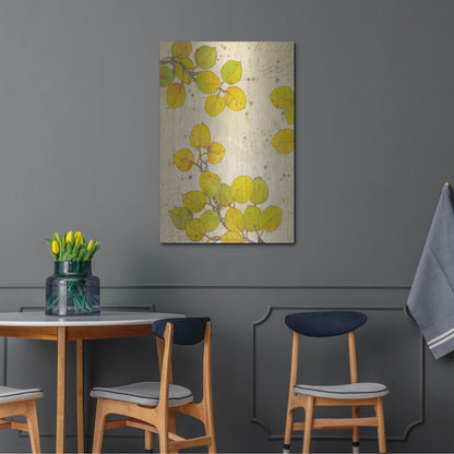 Luxe Metal Art 'Turning I' by Tim O'Toole, Metal Wall Art,24x36