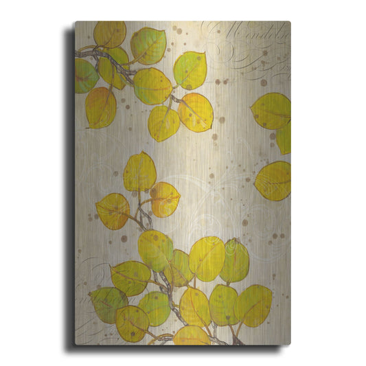 Luxe Metal Art 'Turning I' by Tim O'Toole, Metal Wall Art