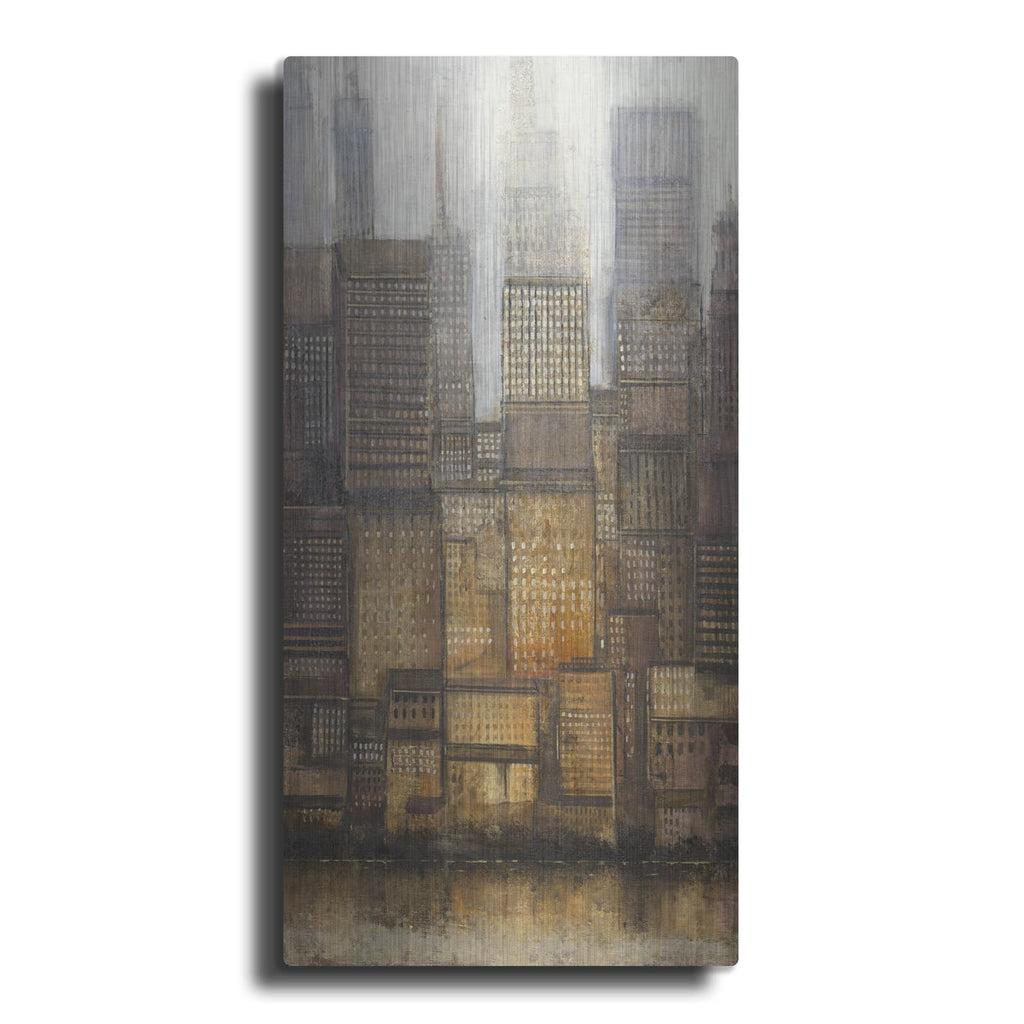 'Uptown City II' by Tim O'Toole – Metal Wall Art