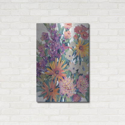 Luxe Metal Art 'Spring in Bloom II' by Tim O'Toole, Metal Wall Art,24x36