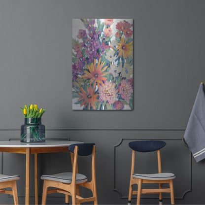 Luxe Metal Art 'Spring in Bloom II' by Tim O'Toole, Metal Wall Art,24x36