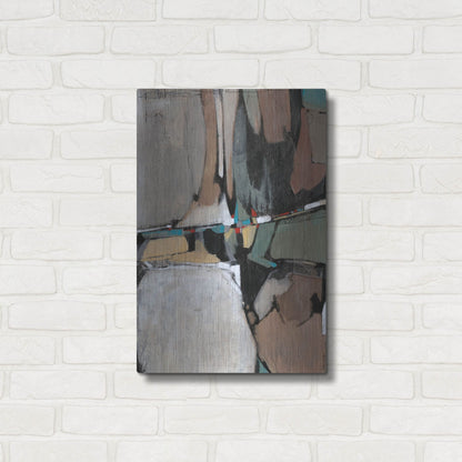 Luxe Metal Art 'Conjunction I' by Tim O'Toole, Metal Wall Art,16x24