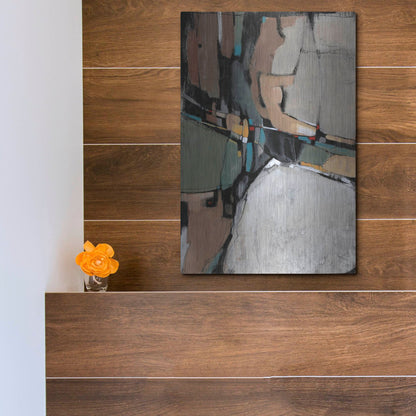 Luxe Metal Art 'Conjunction II' by Tim O'Toole, Metal Wall Art,12x16