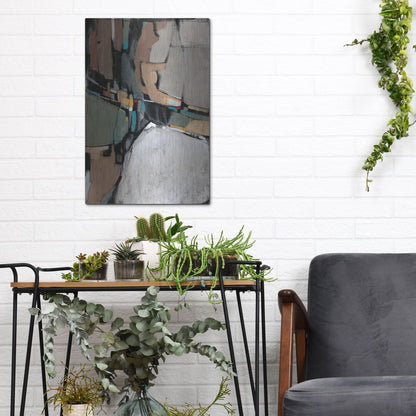 Luxe Metal Art 'Conjunction II' by Tim O'Toole, Metal Wall Art,12x16